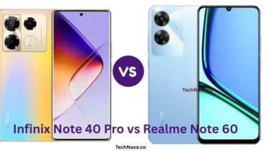 Infinix Note 40 Pro vs Realme Note 60